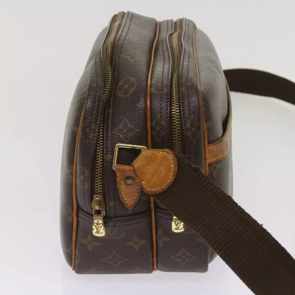 LOUIS VUITTON Monogram Reporter PM Shoulder Bag - Picture 3 of 7